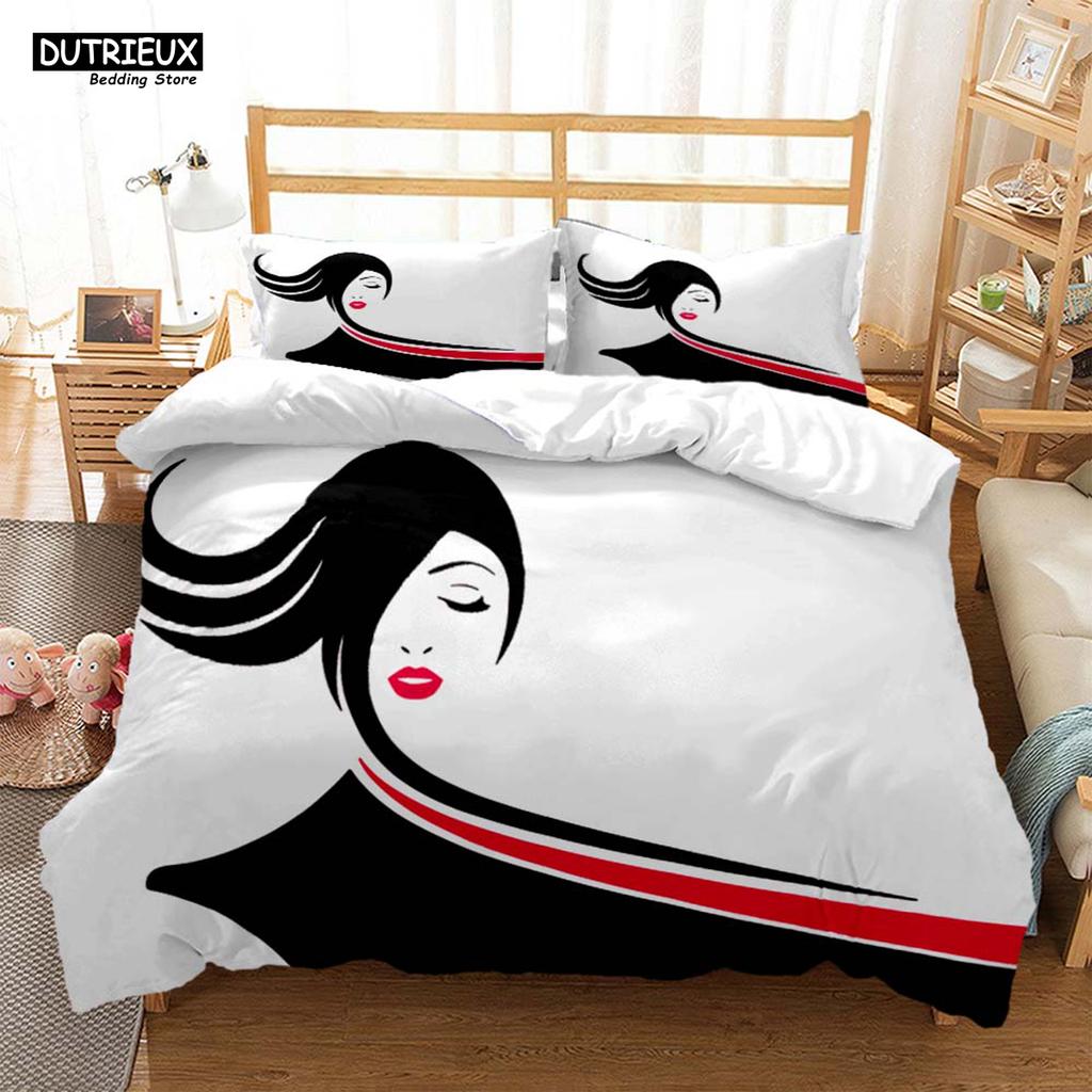 Elegant And Minimalist Women Bedding Set Soft And Comfortable Complete Size Customizable Comforter Bedding Sets