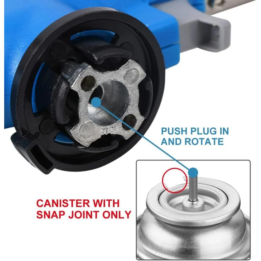 Camping Baking Barbecue Gas Torch Welding Fire Maker Lighter Butane Burner Flame Metal Flame Gun WeldingTorch Lighter Heating