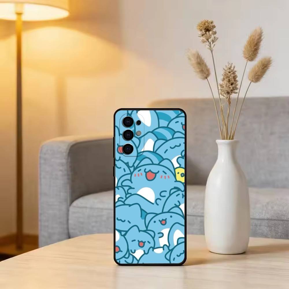 C-Capoo Kawaii B-Bugcat Phone Case Black Silicone Soft For Samsung S25,S24,S21,S22,S23,S30,Ultra,S20,Plus,Fe,Lite