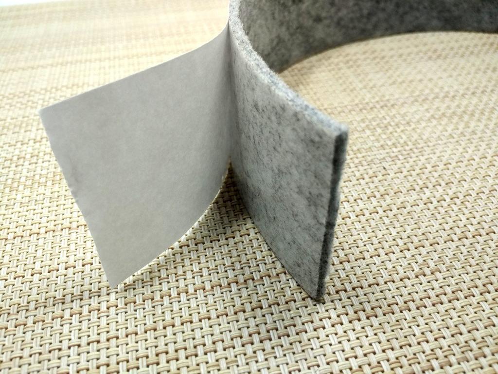 Tetedeer Floor Scratch Prevention can be cut to 5cm 200cm long Tape, size, wide, (gray)