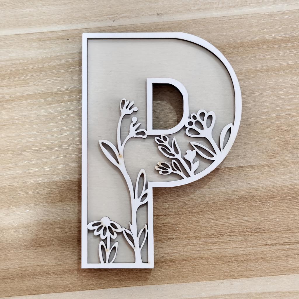 26-piece Letter-shaped Decorative Art Items for DIY Weddings, Birthdays, Parties, Home Decoration, Personalized Name Design