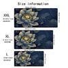 Pond Lotus Leaf Mouse Pad Large Keyboard MousePad PC Gaming Rubber Anti-slip Playmat XXL Computer Gamers Work Office Desk Mat