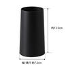 Yamazaki Jitsugyo Adhesive Cleaner Stand S Vertical Black Approx. W7.5 X D7.5 X H13.5cm Tower Adhesive Cleaner for Clothes Mini Storage Case Entrance