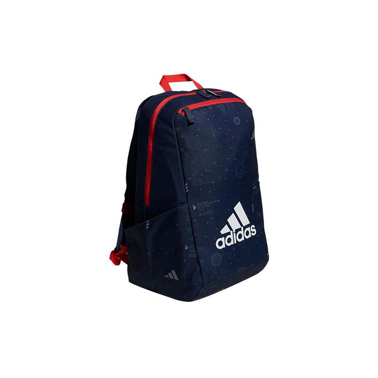 adidas Sports Training Zipper Backpack Men Backpacks Blue FM6821