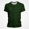 Green Matrix Code Graphic T Shirts For Men 3D Full Print Tee Tops Short Sleeve O Neck Casual Streetwear Man's Tshirt Camisetas