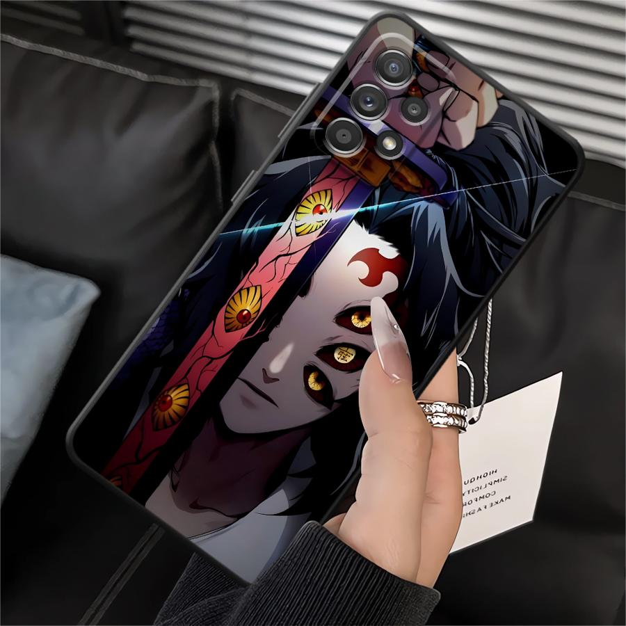 Demons Anime Slayer Case for Samsung Galaxy A01 A02 A06 A03 Note 20 Ultra 9 10 A04 A30 A40 A10 A20 A50 A70 A05 Soft Back Phone
