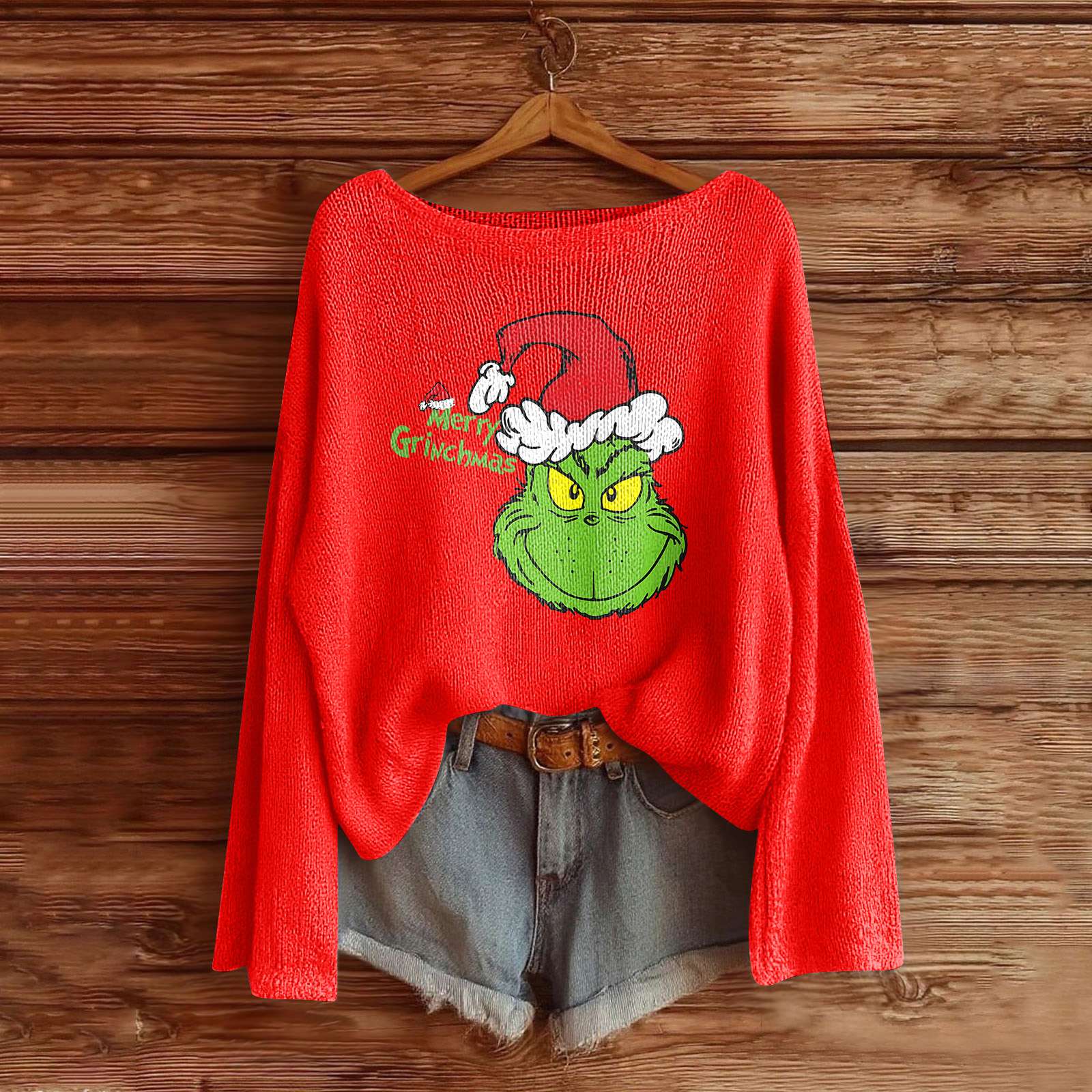 

Женская мода с длинным рукавом, рождественский принт «Снеговик-снежинка», куртка, кардиган S