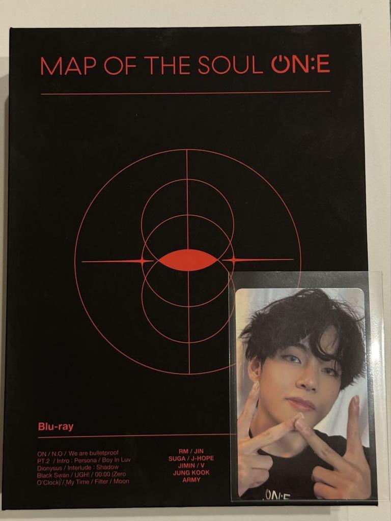 [USED] BTS MAP OF THE SOUL ON:E Blu-ray V Taehyung