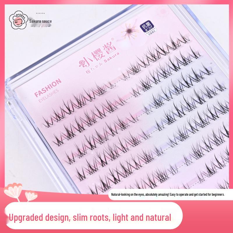 Sakura Fairy Lashes: Large, Natural, Lively Beginner Clusters