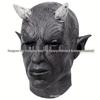 Smal Leende Vit Spöke Halloween Mask Kostym Rekvisita