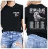 Camiseta Unissex Frente e Verso Bryan Adams Roll With The Punches Tour 2026