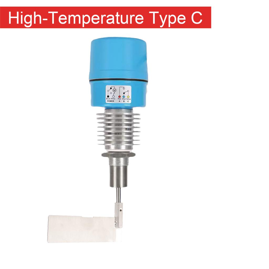 SR80 Rotary Paddle Level Switch High Temperature Threaded Sensor Silo Material Level Control Bulk Solid Indicator