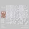 Vintage Lace Pattern Pet Sticker Book For Hand Account Diy Scrapbook Decoration