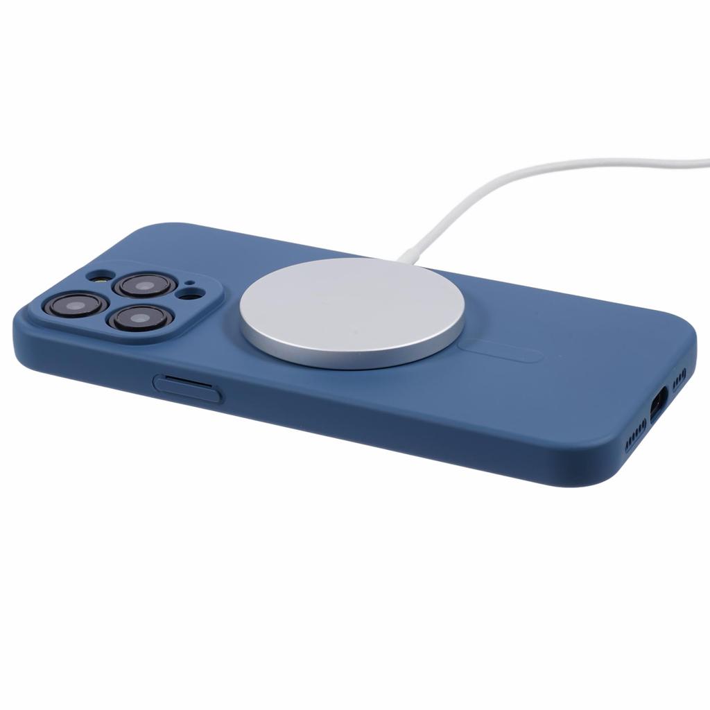 For iPhone 15 Pro Max Case Anti-Scratch TPU Phone Cover Compatible with MagSafe