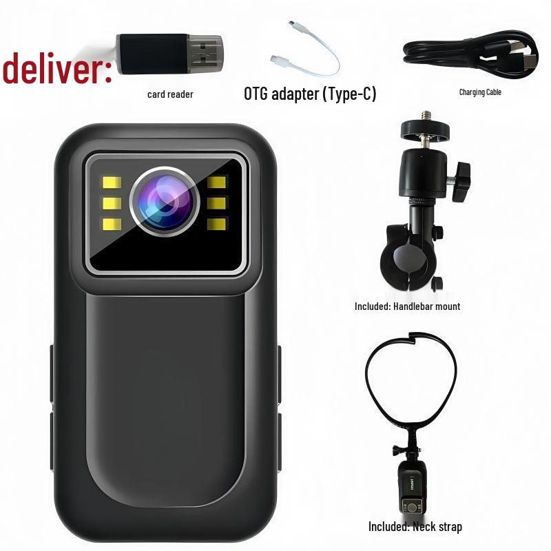 Waterproof HD Motorcycle Dash Cam with Anti-Shake Technology