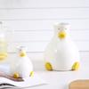 Cute Duck Vase Ceramic Hydroponic Vase Desktop Ornament Home Decor Garden Decoration