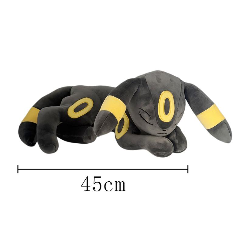 Big Size Sleep Soothing Umbreon Toys  Characters Eevee Evoli Espeon Plush toy Flareon Vaporeon Sylveon Stuffed Doll Gift