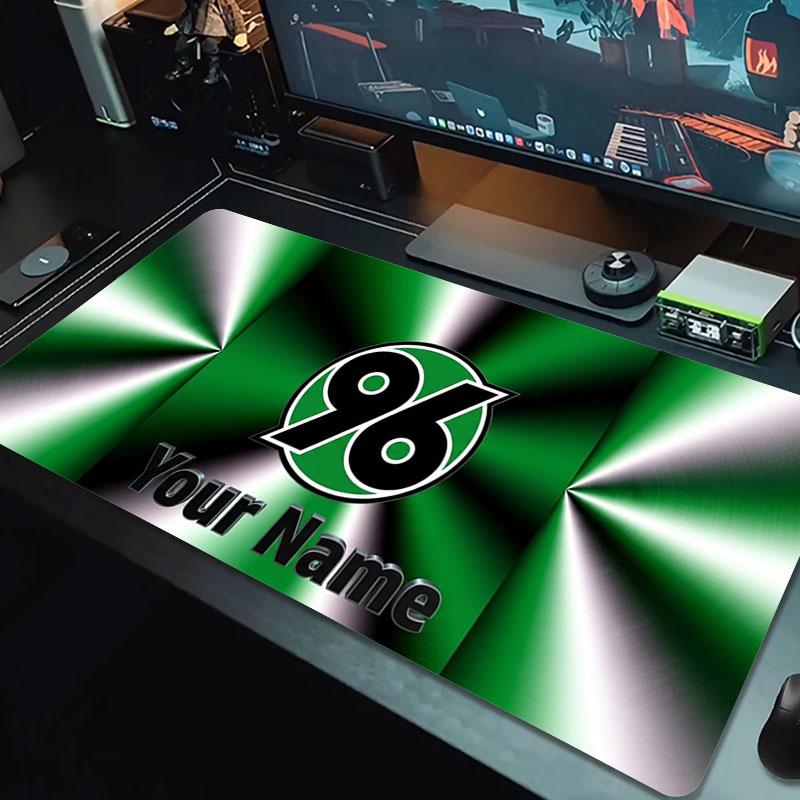 Hannover 96 Custom Name Large Size Mouse Pad Large Gaming Table Cushion Non-slip Laptop Tablet Big Mousepad XXL Mat Mini PC Playmat With Lock edge