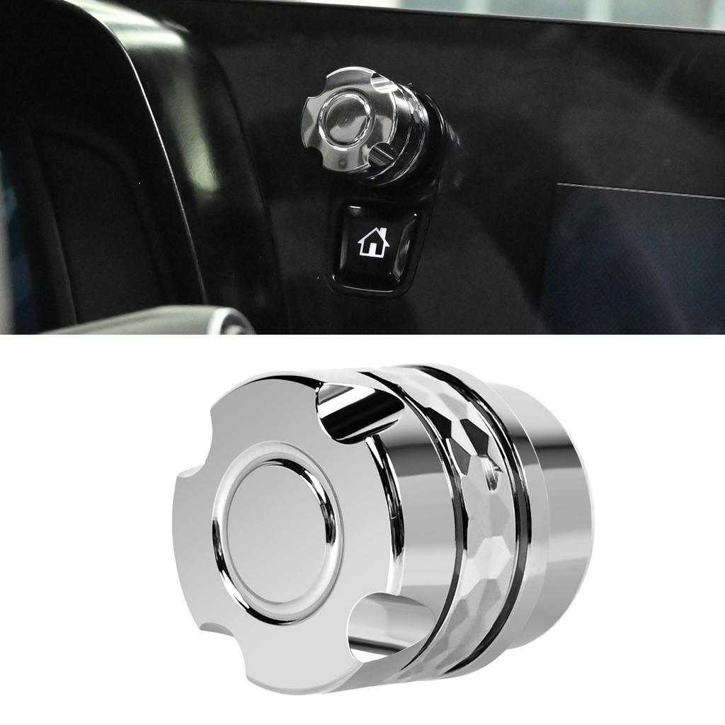 Car Radio Volume Control Knob  Red Black Silver For CHEVROLET Corvette Stingray Z06 E-Ray C8 Coupe     2025