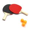 1 Sada Pálka na stolní tenis Ergonomická rukojeť Jemná textura Hladký okraj Přenosná Pohodlný úchop Pálka na stolní tenis Ping-Pong