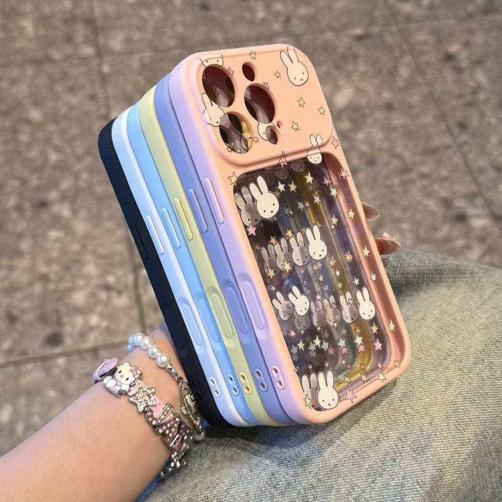 Korean full screen Miffy is suitable for Apple iPhone11Pro mobile phone case 11/11 large window 11 skin feel 11 cute