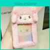 Adorable Cartoon Plush Animal Academy Card Holder Colorful Keychain For Students