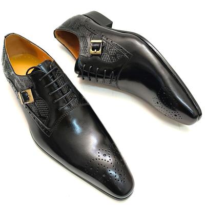 Fashion Successfully Men Shoes Business Wedding Banquet Party Suit Italy Designer Leather Shoe Genuine Oxford New Style Fast Delivery