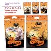50Pcs Halloween Candy Bag Cartoon Pumpkin Ghost Gift Cookies Bags Halloween Party Decor Kids Trick Or Treat Favors