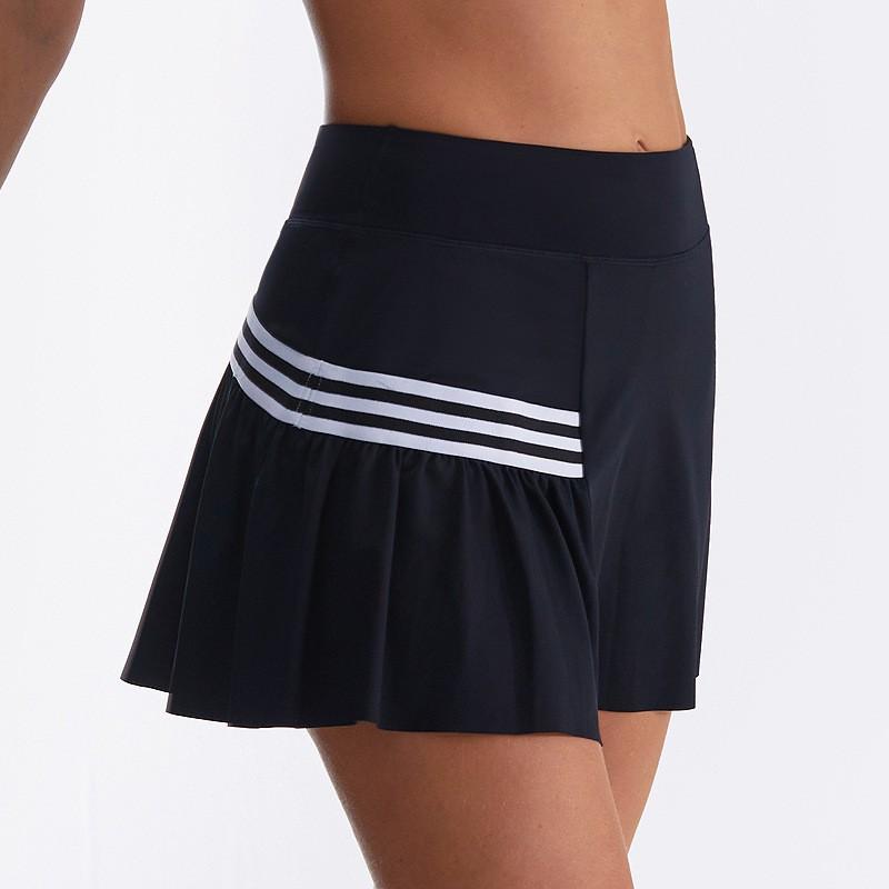 Womens Quick-Dry Yoga Skort With Built-in Shorts Breathable Anti-Chafe Sport Skirt Tennis Running Gym Workout