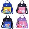 Oxford Cloth Kids Shoulder Bag With Animal Print For School And Travel Fun