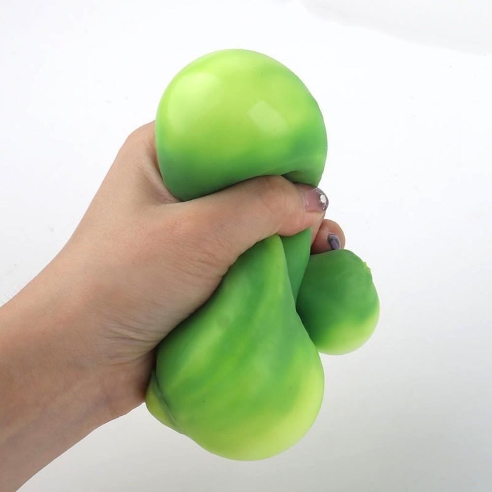 Simulation Vegetable Cucumber Squeeze Toy Super Soft Decompression Pull Toy For Adults