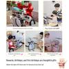 QIAO WA BAO BEI Kids Jazz Drum Set