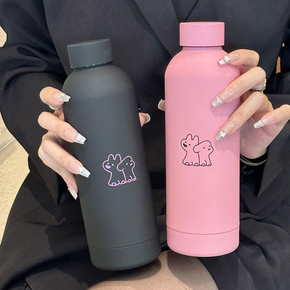 Small Mouth Small Caliber Thermal Cup Drinking Kettle Coffee Thermos Mug  Children Girls Boy