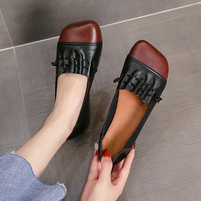 Fashion Women's Flat Shoes Fashion Elegant Lightweight Women's Shoes Versatile Outdoor Soft Flat Large Women's Shoes 2024