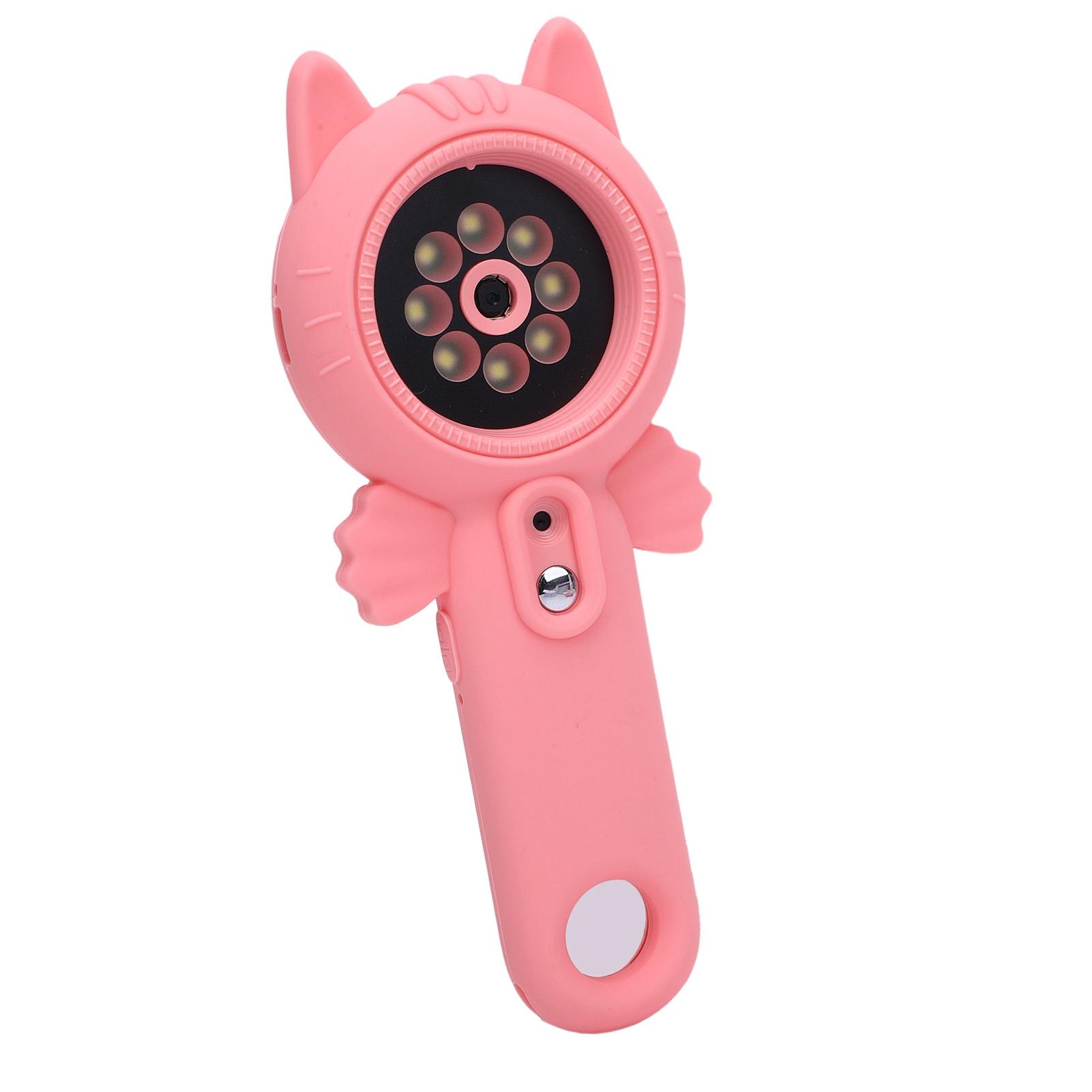 

Ручная цифровая камера-микроскоп 16-кратное увеличение 4-кратный зум 2-дюймовый экран 1080P Карманное увеличительное розовый