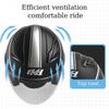 Lightweight retro 3/4 head helmet for men and women with dual lens visor for scooters, electric bikes and bicycles