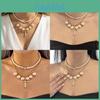 Double Layer Cross Pendant Necklace Chain With Alloy Finish For Casual Female Fashion