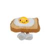 Fried Egg Cute Toast Cartoon Food Plush Toy Doll For Gifts And Room Decoration