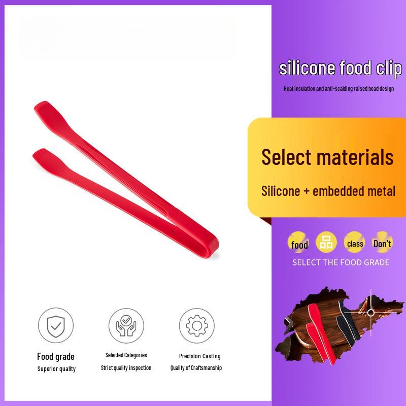 Food Grade Silicone Kitchen Tongs