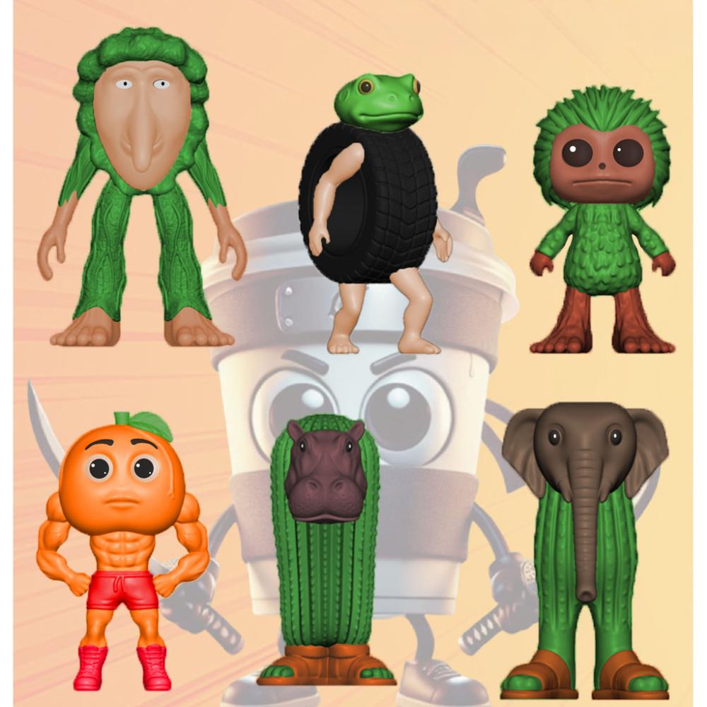 TungTungTungSahur TralaleroTralala Nightmare Stickman Sahur Figure AI-Designed Collectible