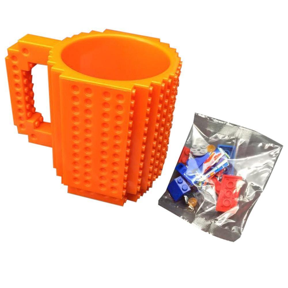 Premium Quality Build A Brick Mug With Unique Building Blocks Design Coffee Cup