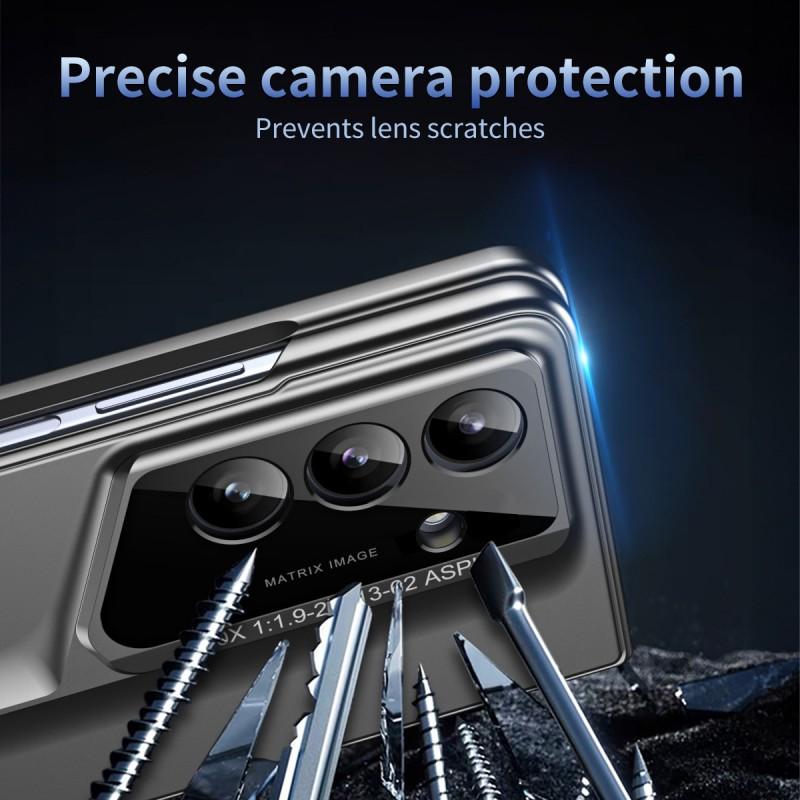 Galaxy Z Fold8 Case With Kickstand Magnetic Adsorption PC Cover Porsche Design Inspired Anti Drop Protective Shell