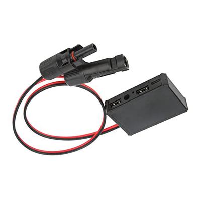 Comprehensive USB Charging Adapter for Solar Panels with Easy Connectivity