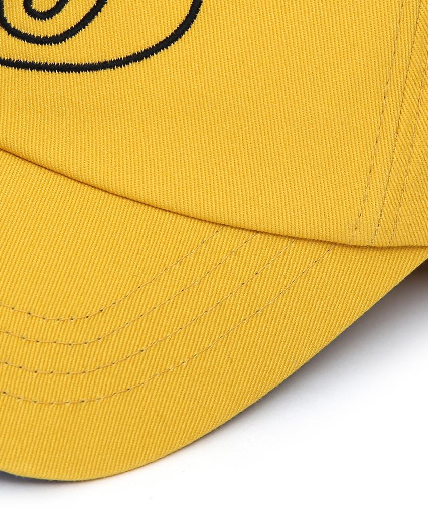 Eondeokeonteulol Cotton Logo Ball Cap Ground Uc / Classic B B / D Mustard