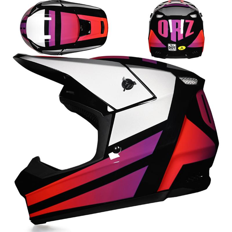 New Children Motorcycle Helmet Off-Road Helmet Downhill Am Dh Cross Capacetes Motocross Cascos Go-Kart Dot Certification Rally