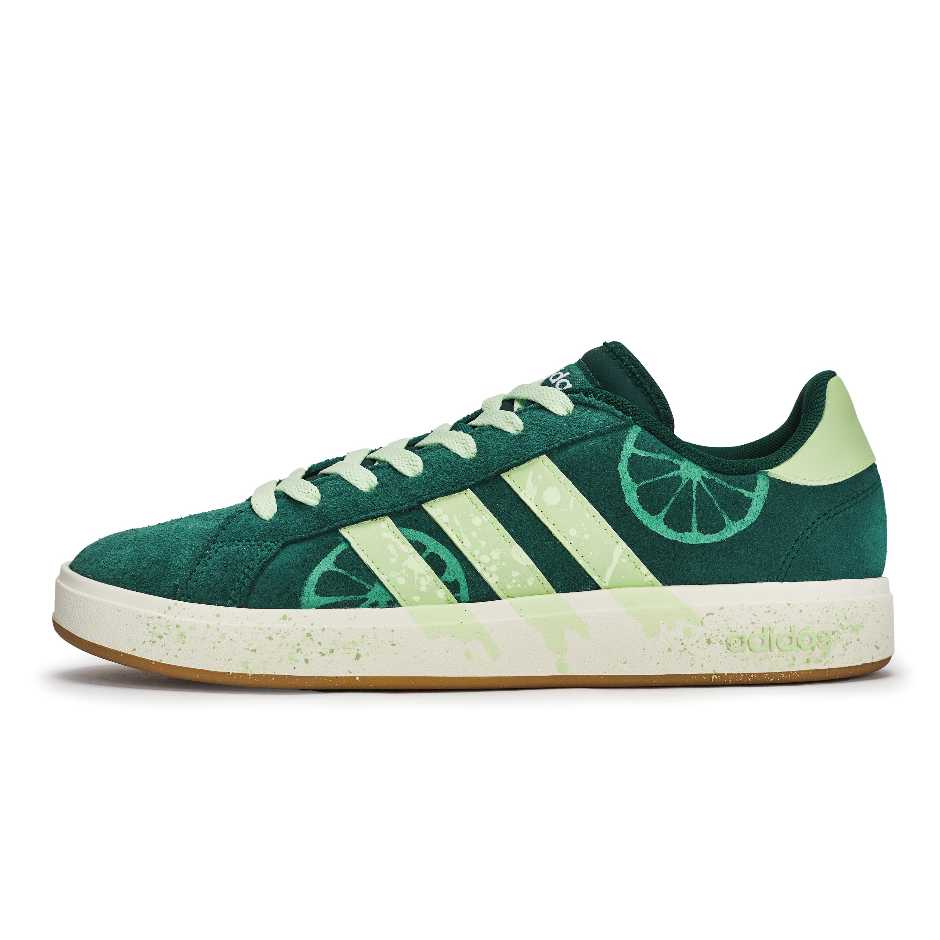 

Adidas Grand Court Base 00s RTHS Lime Soda Low top Skateboard Shoes Unisex Green IH6187(TeamR-) 37⅓