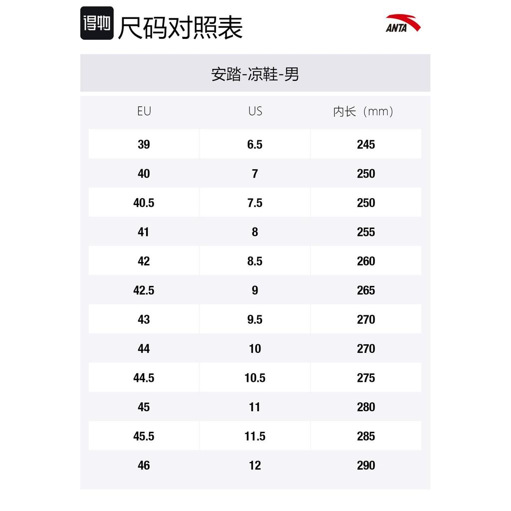 Anta Beach Sandals Men's Black 112138502-1