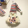 New Independence Theme Wall Hangings Front Door Wall Decorations Faceless Man Independence Day Decorations