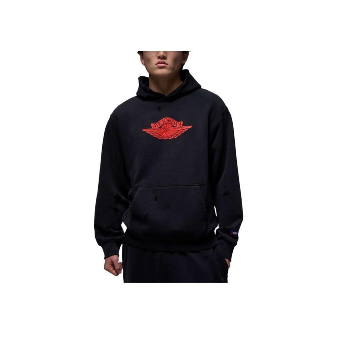 

Jordan Air SS25 Редкий Простой Удобный Свитшот с капюшоном и длинным рукавом Мужской свитшот Черный IB3003-010 L