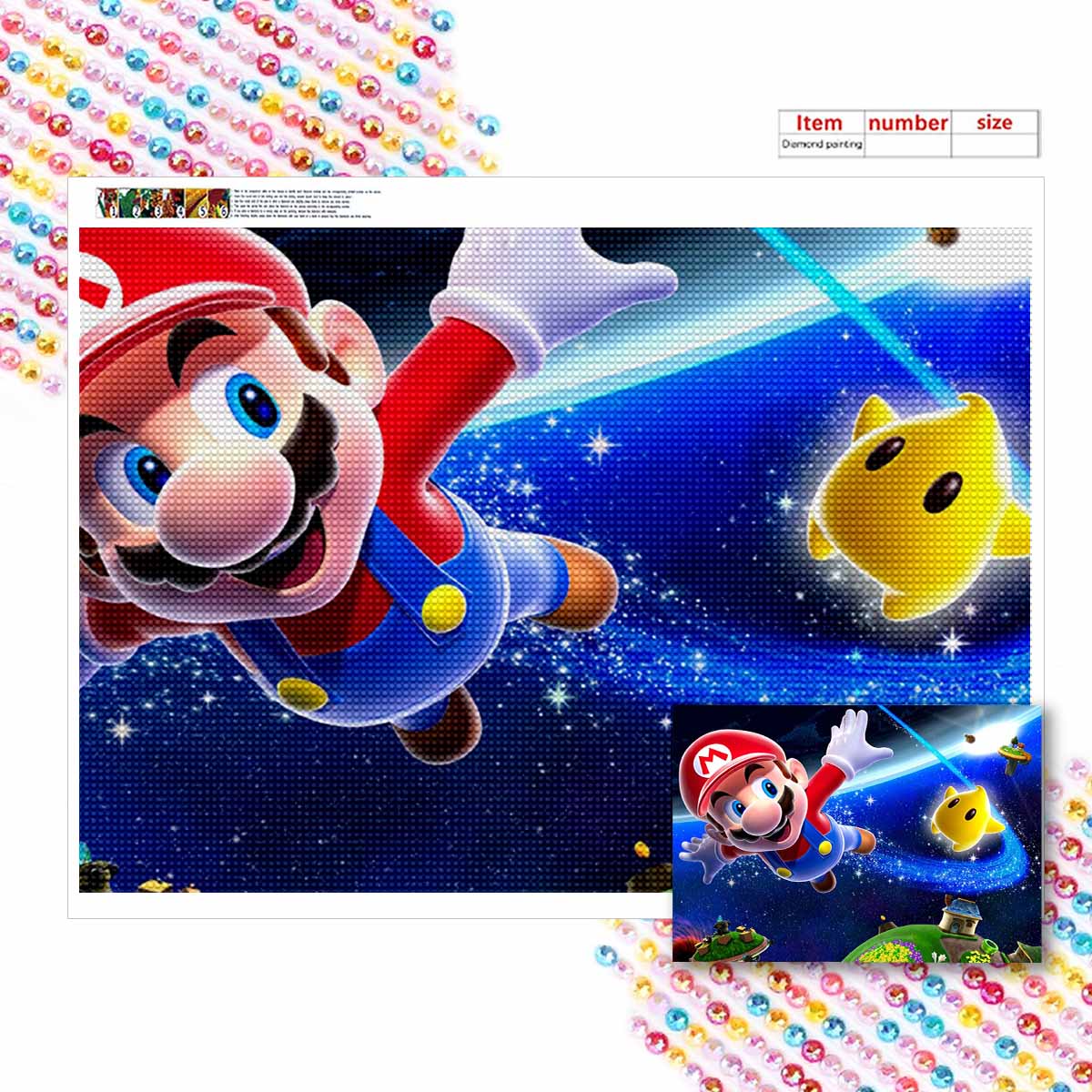 

Алмазная живопись своими руками, милые аниме-персонажи, набор для вышивания крестом, мозаичное искусство, алмазная живопись, алмазная выкладка полным кругом, украшение для дома Round 20x30cm